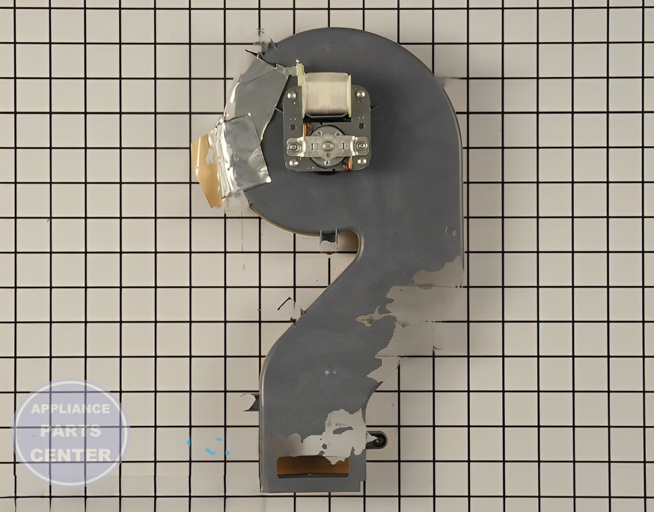 FAN-MOTOR WPW10155595 - Detailed view of heavy-duty airflow capacity