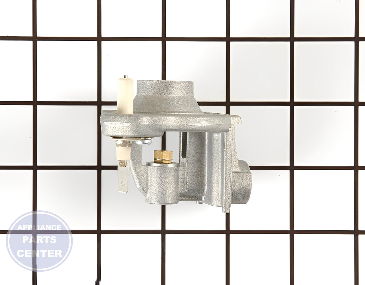WHIRLPOOL ORIFICE HOLDER WPW10155785 - Detailed view of gas control mechanism