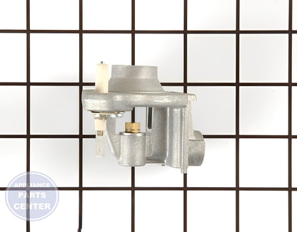 WHIRLPOOL ORIFICE HOLDER WPW10155785 - Detailed view of gas control mechanism