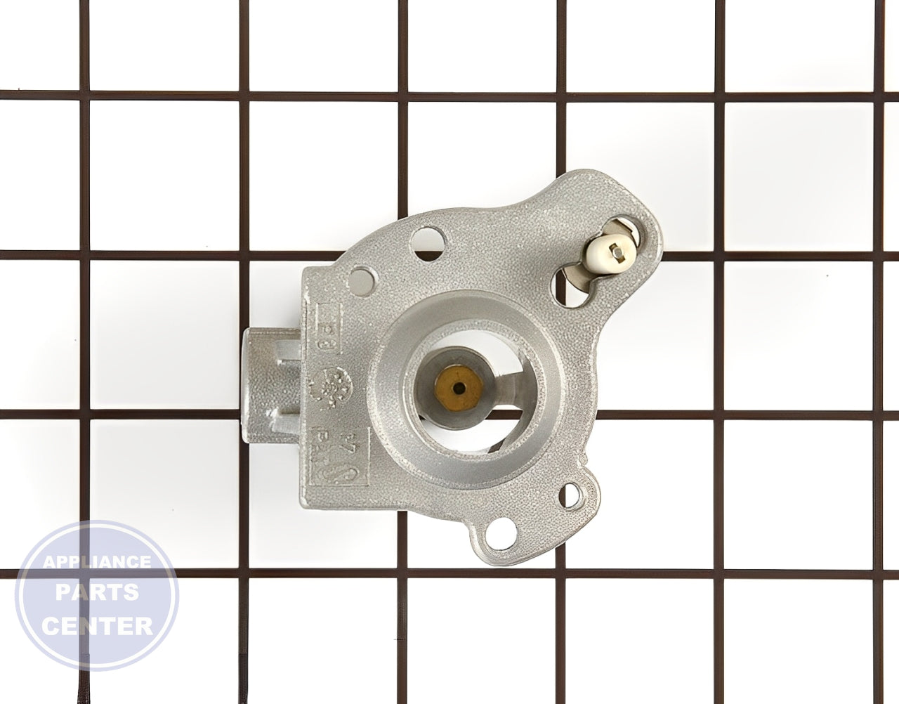 WHIRLPOOL ORIFICE HOLDER WPW10155785 - Main view showing gas control for WPL Range/Stove/Oven