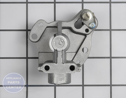 WHIRLPOOL Surface Burner Orifice Holder WPW10155786 - Detailed view of control valve interface