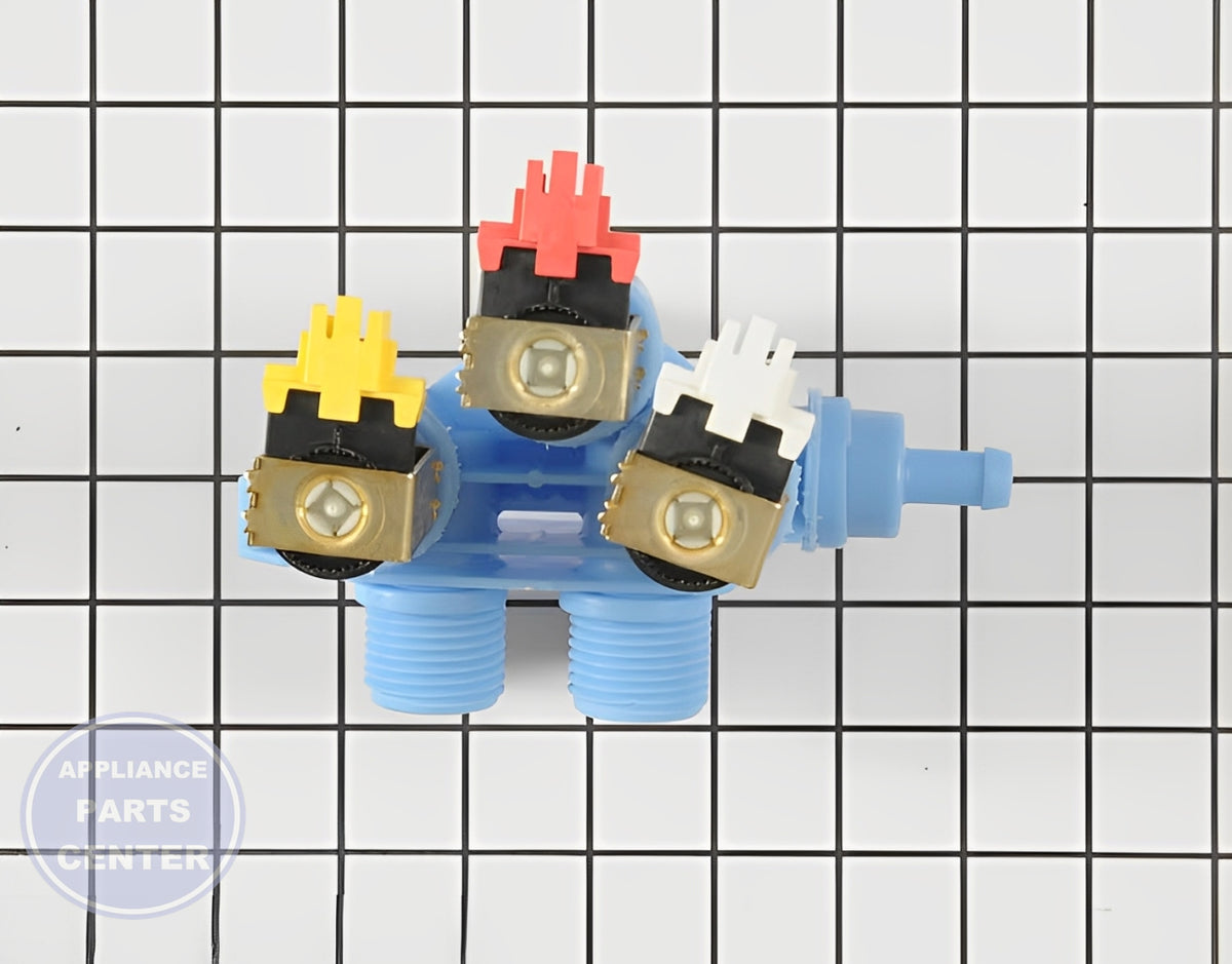 WHIRLPOOL VALVE WPW10156253 - Detailed view of valve & float assembly