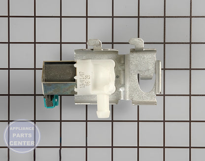 WHIRLPOOL DISHWASHER INLET VALVE WPW10158389 - Main view showing water inlet control for WPL Dishwashers