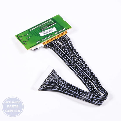 DISPLAY WPW10158964 - Side view with precise dimensions