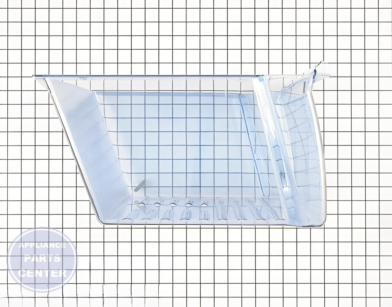 WPL WPW10159659 Crisper Drawer - Main view showing Microban technology for WPL Refrigerator