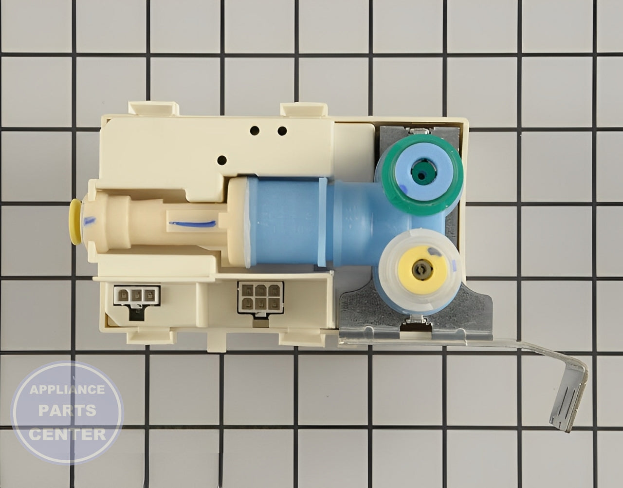 WHIRLPOOL REFRIGERATOR INLET VALVE WPW10159839 - Main view showing water control for WPL Refrigerators