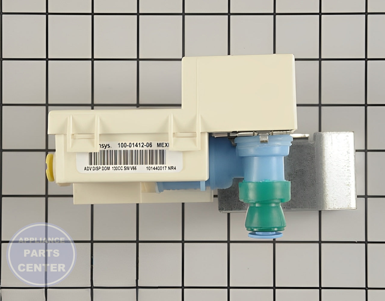 WHIRLPOOL REFRIGERATOR INLET VALVE WPW10159839 - Detailed view of valve & float assembly