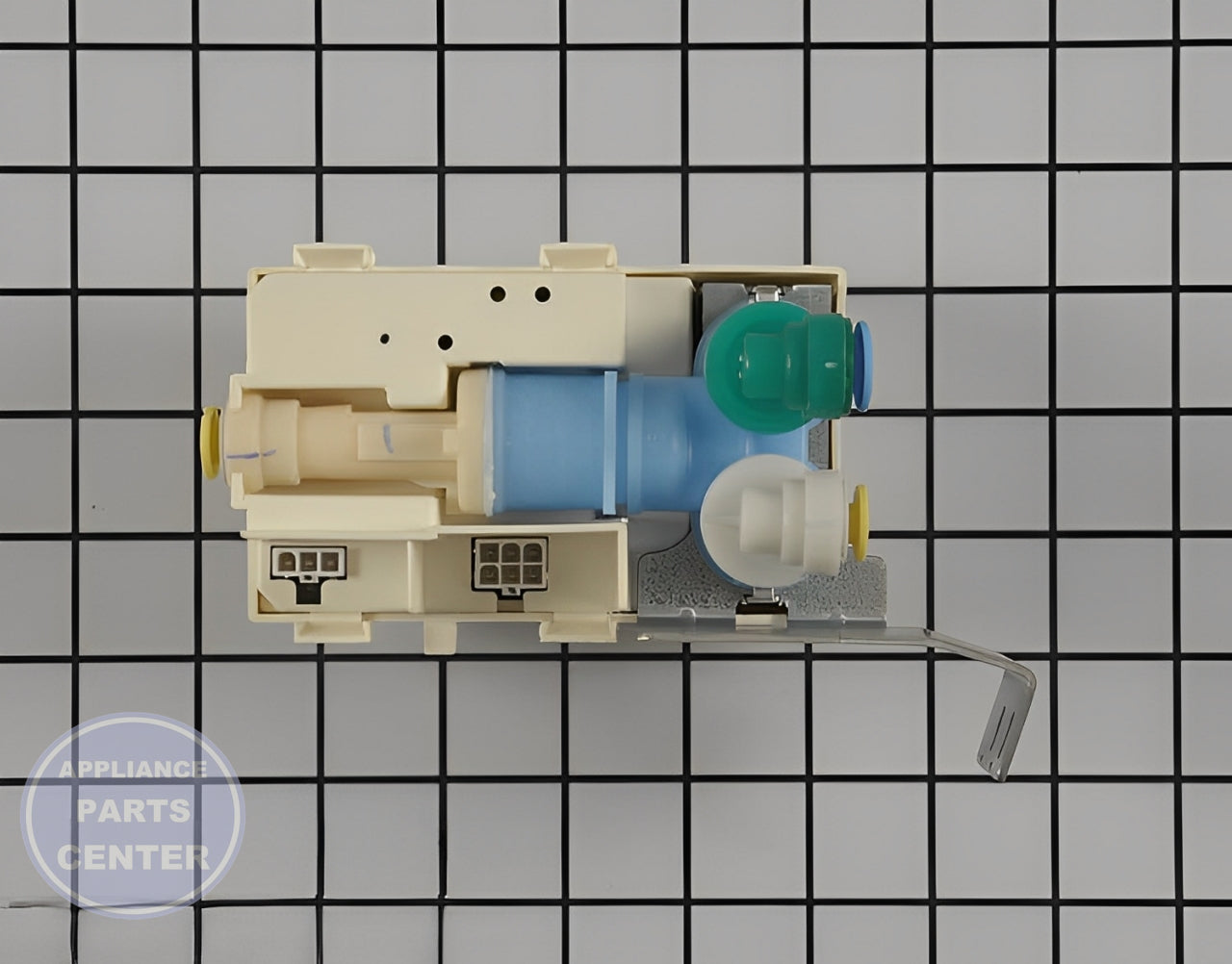 WHIRLPOOL REFRIGERATOR VALVE WPW10159840 - Main view showing water flow control for specific models