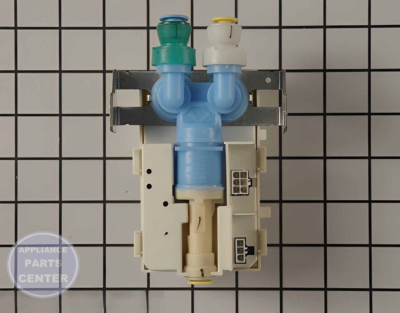 WHIRLPOOL REFRIGERATOR INLET VALVE WPW10159842 - Main view showing precise water control for WPL refrigerators