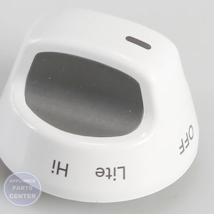 WPL KNOB WPW10160372 - Installation in specific model showing key mounting points