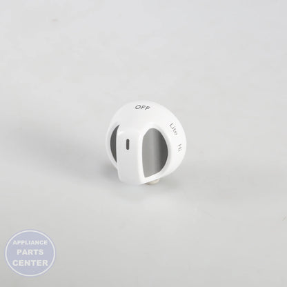 WPL KNOB WPW10160372 - Installation in specific model showing key mounting points