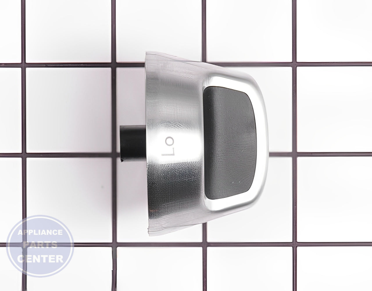 WHIRLPOOL Oven Control Knob WPW10160375 - Detailed view of temperature control details