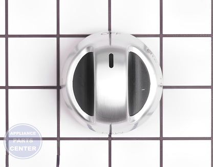 WHIRLPOOL Oven Control Knob WPW10160375 - Main view showing temperature adjustment feature for WPL models