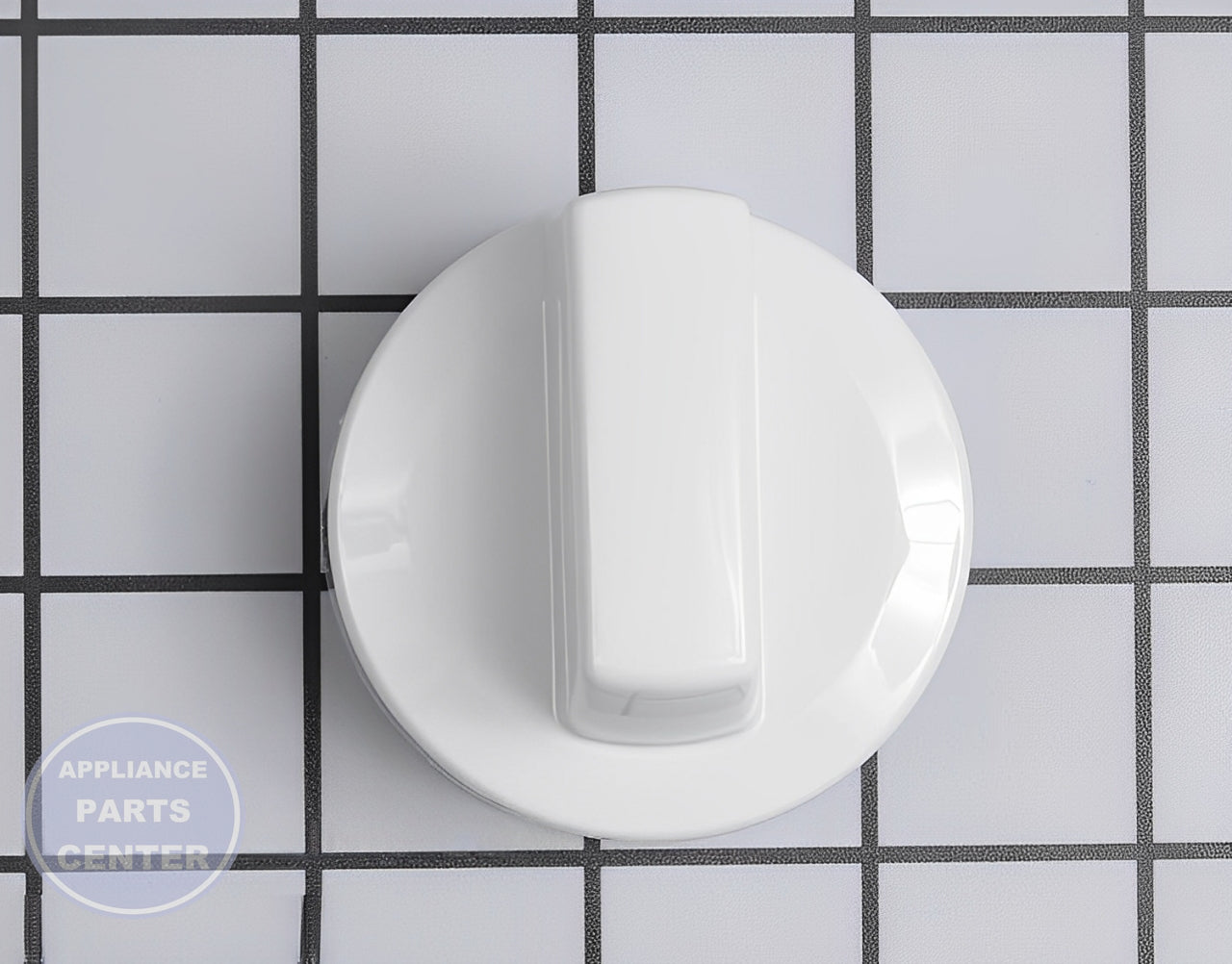 Whirlpool Control Knob WPW10160648 - Main view showing temperature control for Whirlpool models