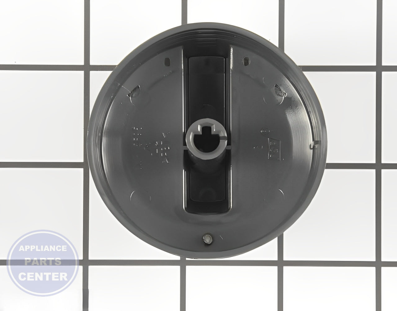 WHIRLPOOL KNOB WPW10160649 - Side view with durable materials