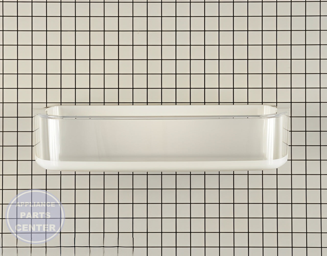 WHIRLPOOL REFRIGERATOR DOOR BIN WPW10160952 - Detailed view of sturdy shelf & shelf support