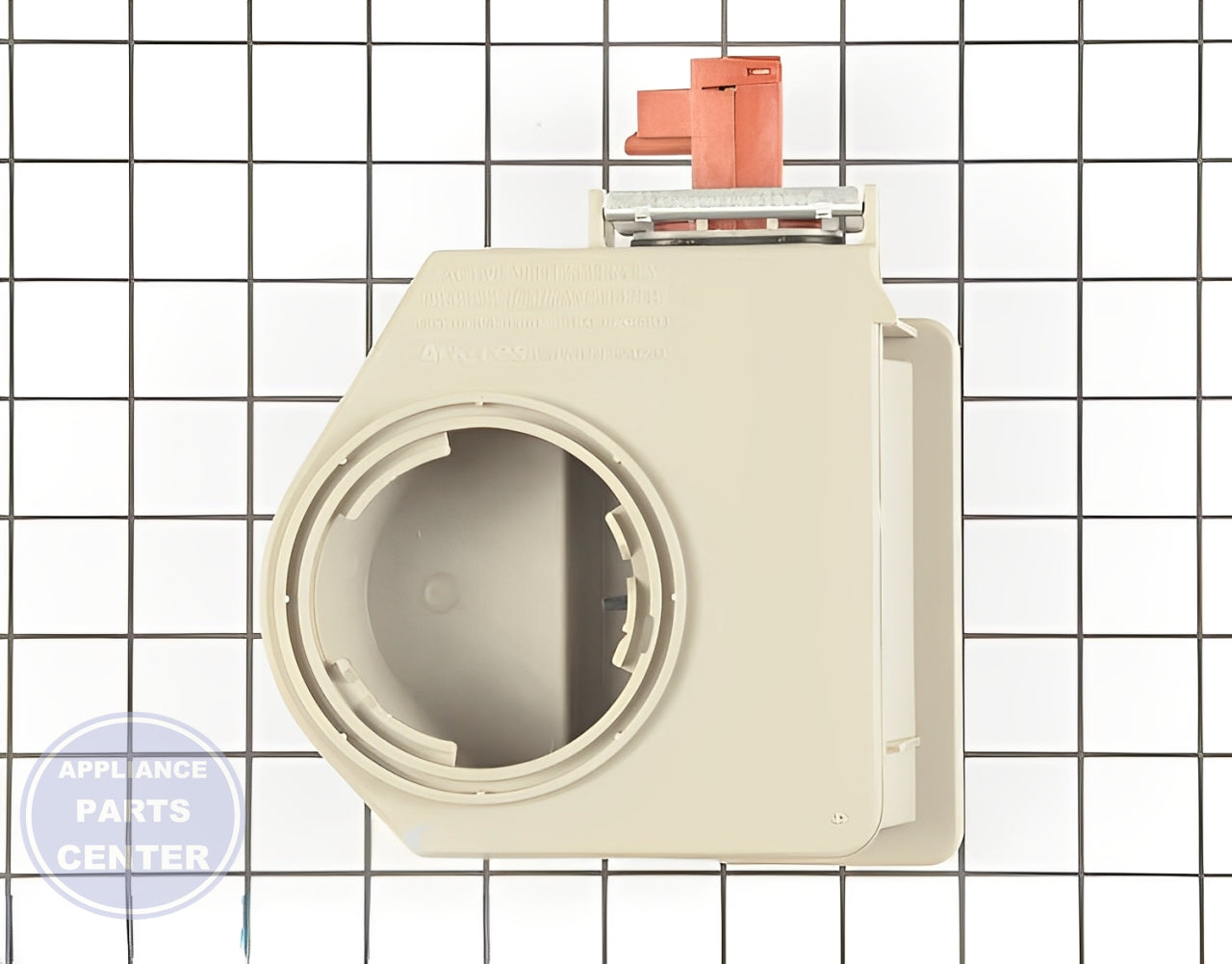 Whirlpool Vent WPW10164259 - Main view showing efficient airflow for Maytag, Whirlpool, Kenmore, Jenn Air, KitchenAid dishwashers