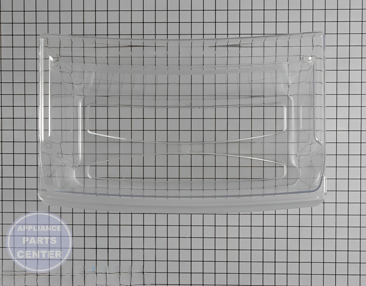 WHIRLPOOL CRISPER PAN WPW10166209 - Main view showing spacious storage for Whirlpool models
