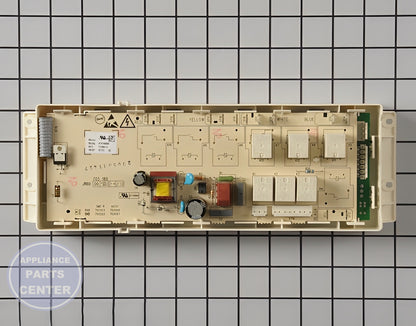 Control Board WPW10166969 - Detailed view of timer and circuitry