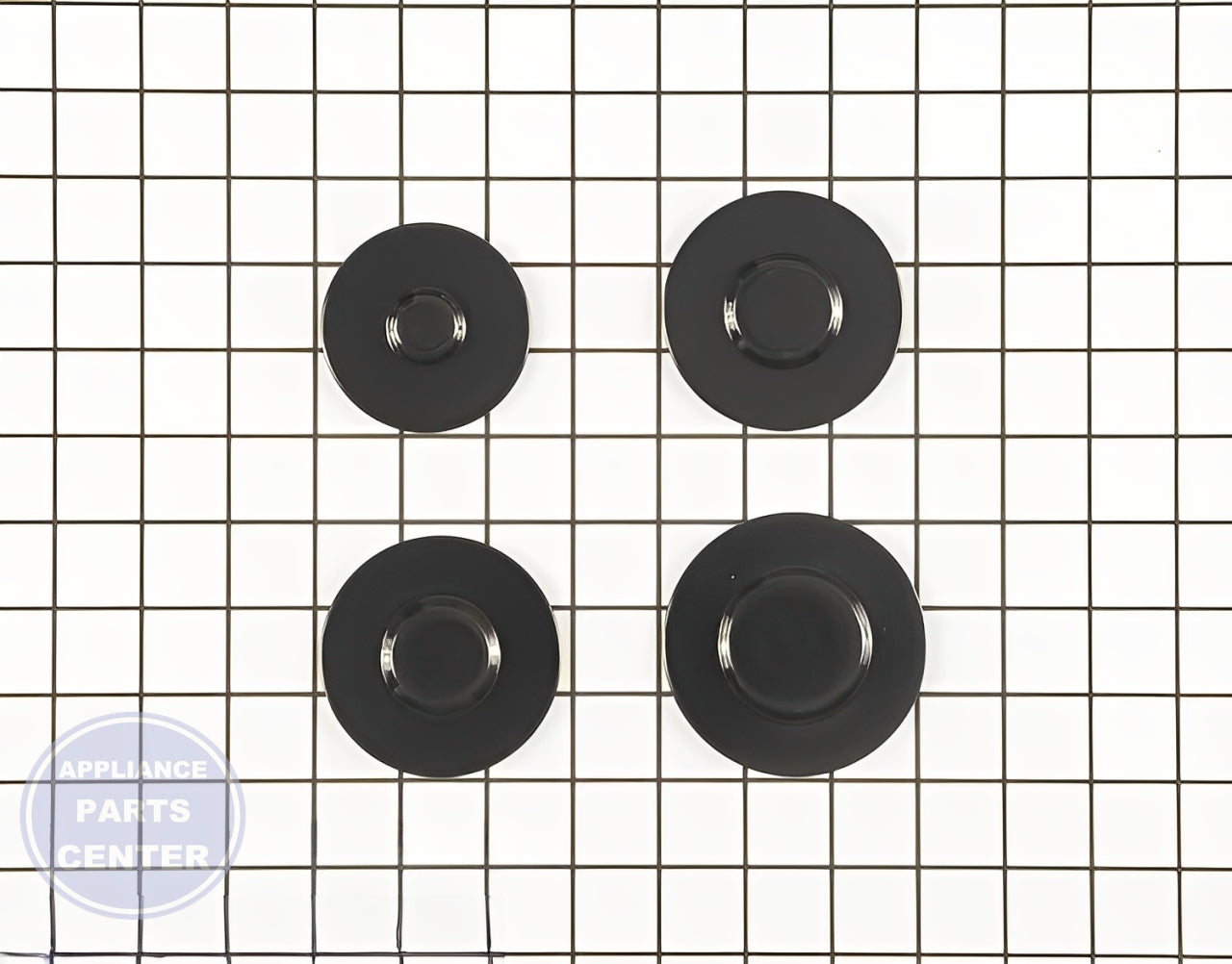 WHIRLPOOL BURNER CAP WPW10170554 - Main view showing precise gas flow for WPL Range/Stove/Oven models