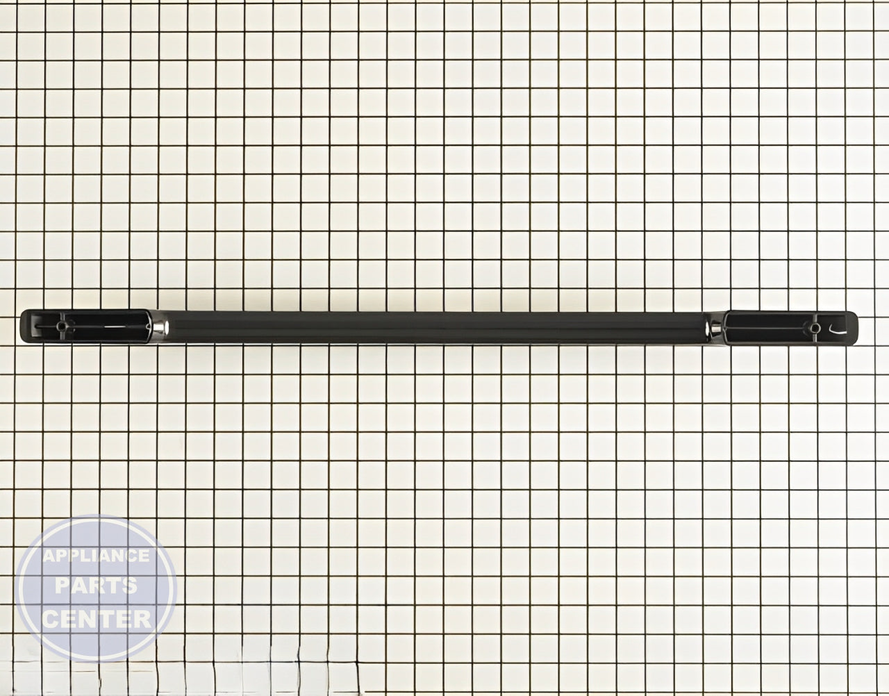 WHIRLPOOL DOOR HANDLE WPW10171748 - Detailed view of sturdy handle design for long-lasting performance