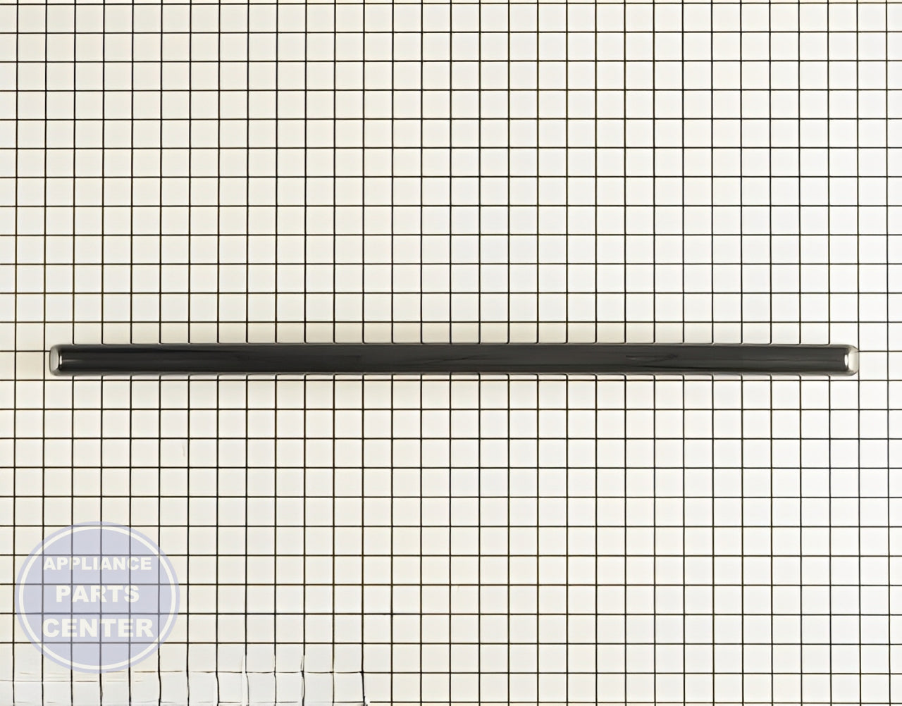 WHIRLPOOL DOOR HANDLE WPW10171748 - Side view with precise measurements for perfect fit