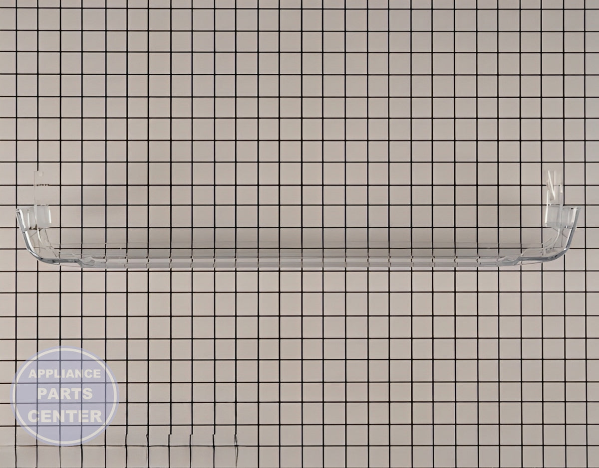 WHIRLPOOL REFRIGERATOR DOOR TRIM WPW10172187 - Detailed view of sturdy shelf and shelf support