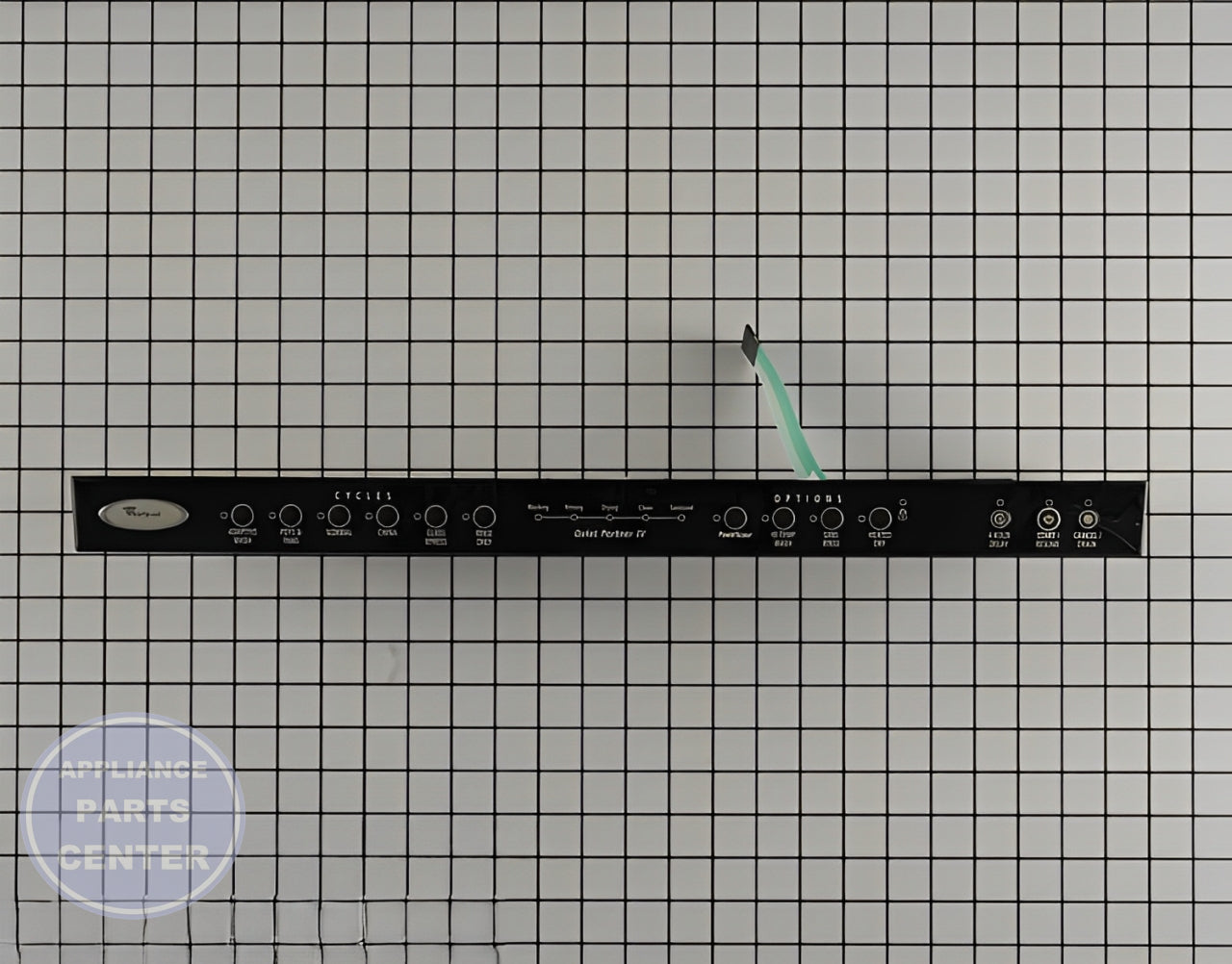 Whirlpool Touchpad and Control Panel WPW10175239 - Main view showing sleek design for W10164388 models