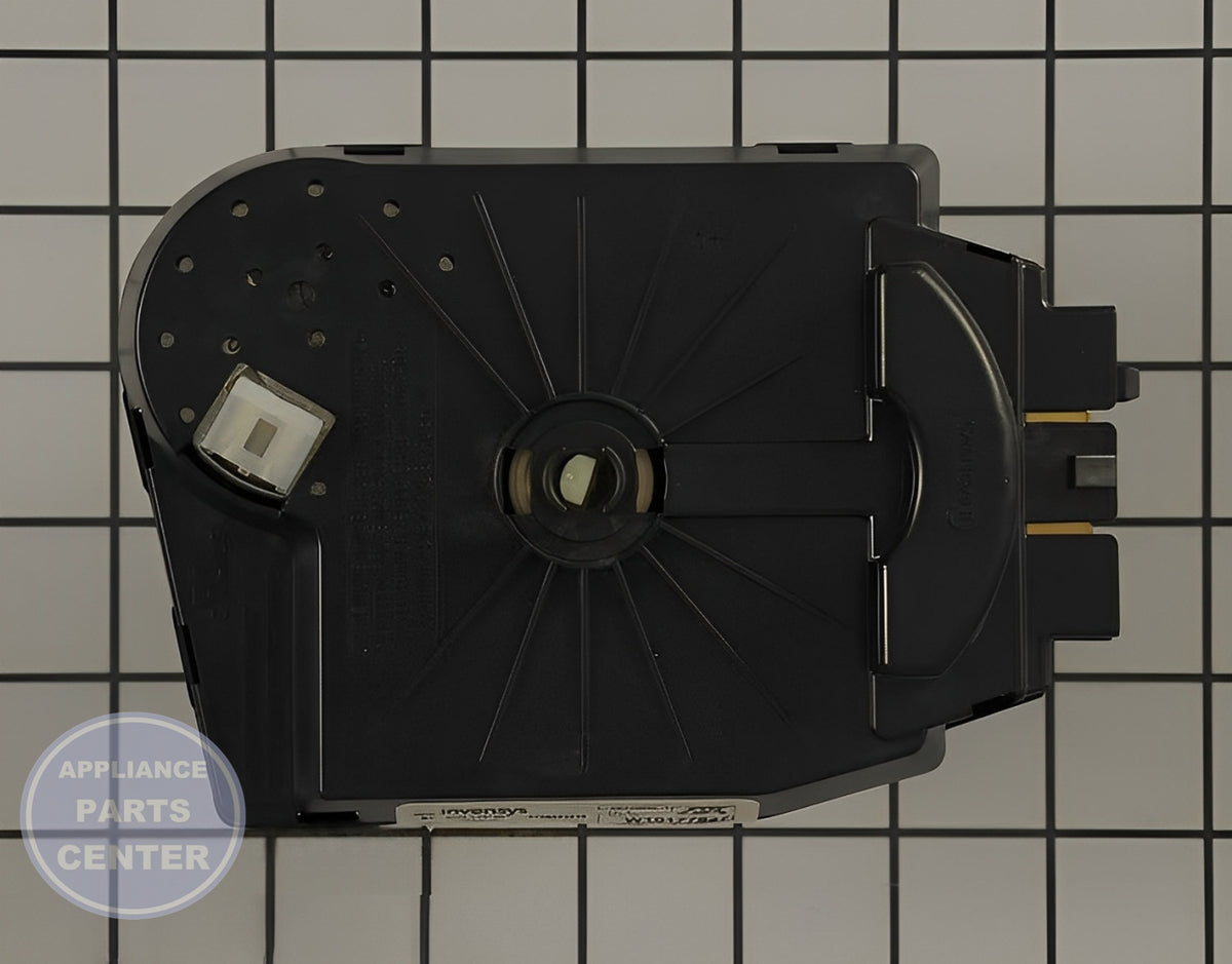 WHIRLPOOL TIMER WPW10177827 - Detailed view of circuit board technical details