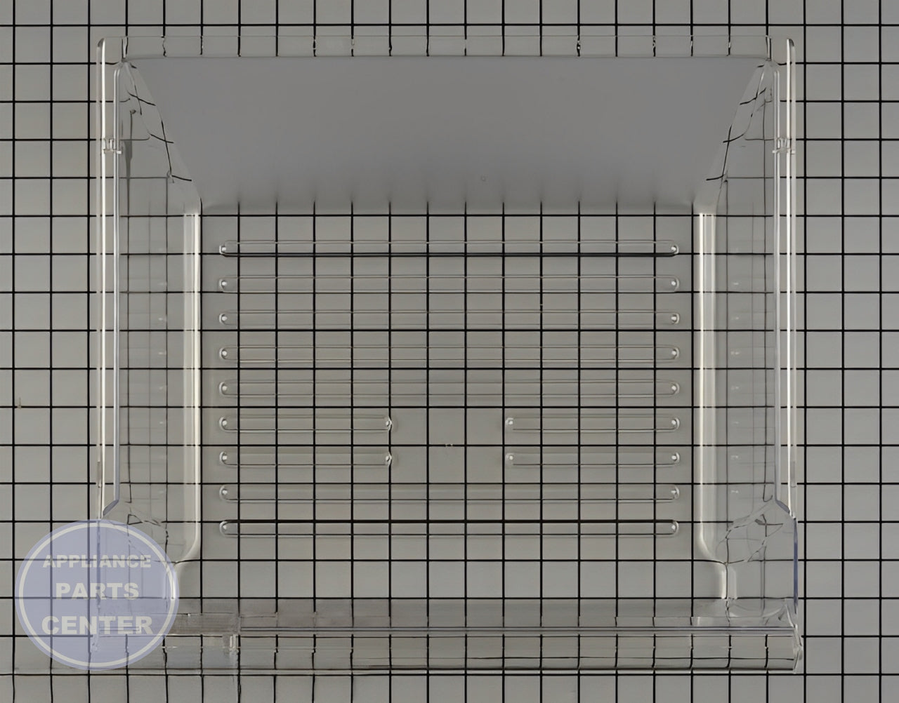 WHIRLPOOL CRISPER PAN WPW10178772 - Main view showing ample storage for specific models