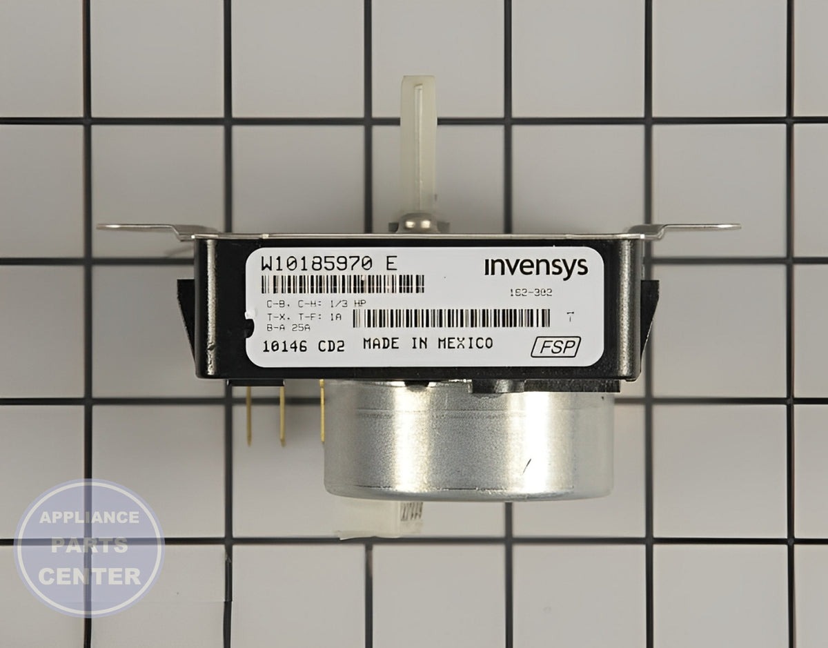 WHIRLPOOL TIMER WPW10185970 - Main view showing circuit board for WPL Dryer models