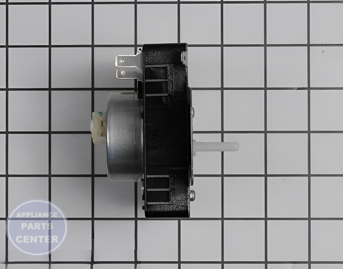 WHIRLPOOL TIMER WPW10185971 - Side view with precise measurements