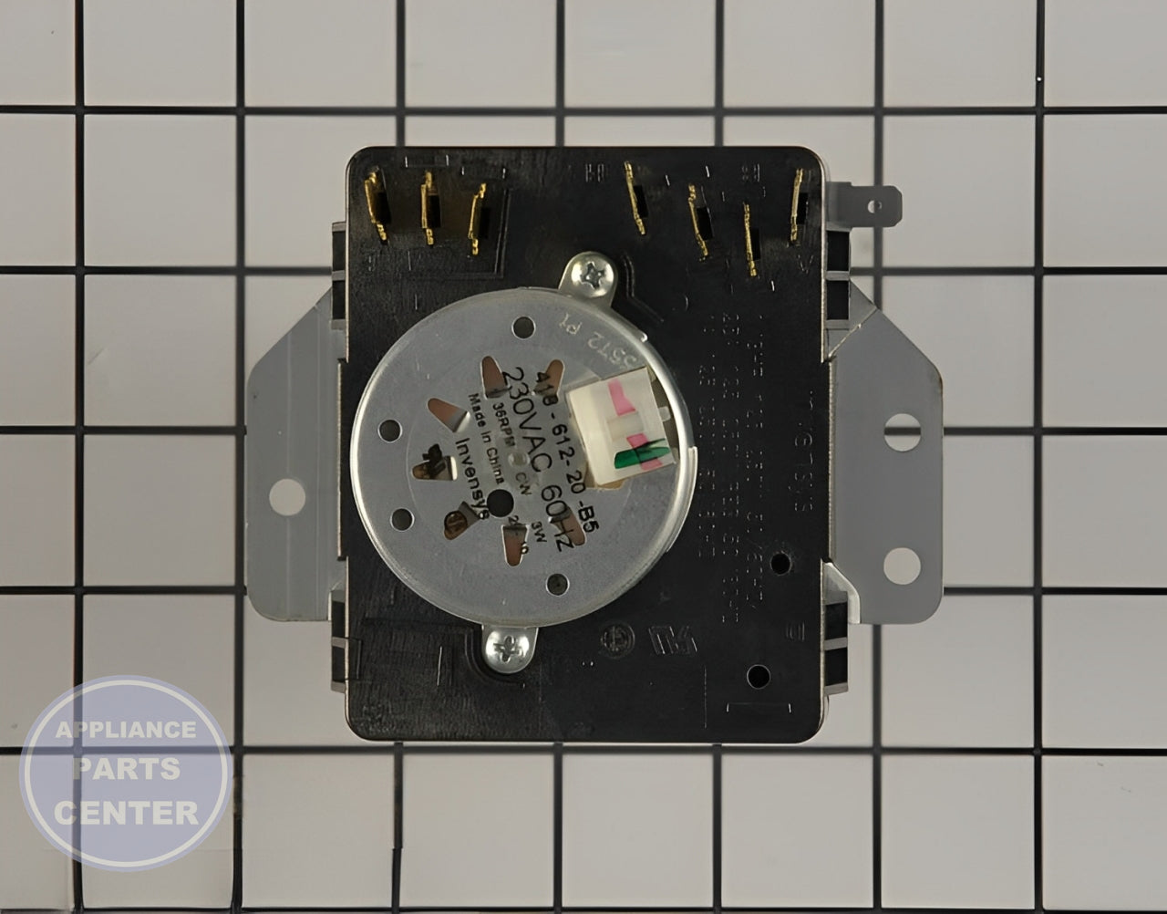 Whirlpool Timer Assembly WPW10185972 - Main view showing timer control for WPL Dryers