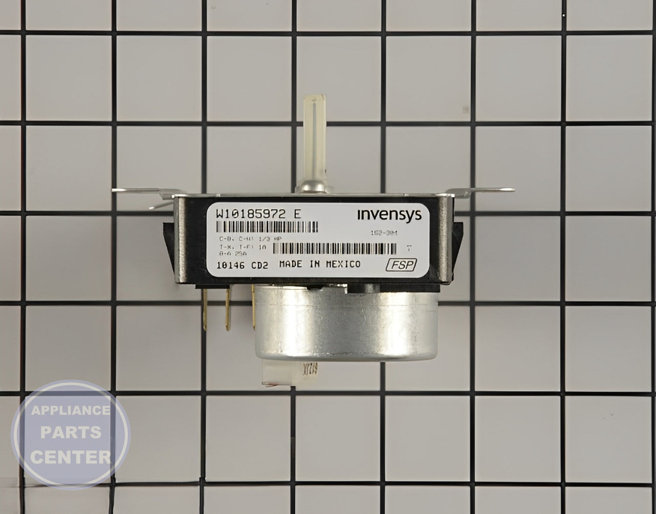 Whirlpool Timer Assembly WPW10185972 - Installation in WPL Dryer showing key mounting points