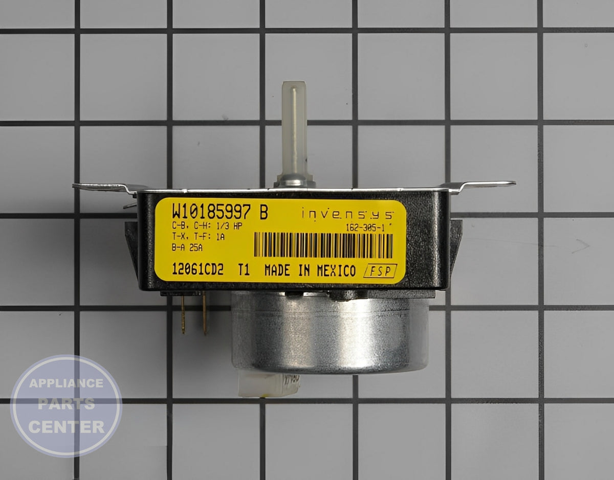 WHIRLPOOL TIMER WPW10185997 - Detailed view of circuit board technical details