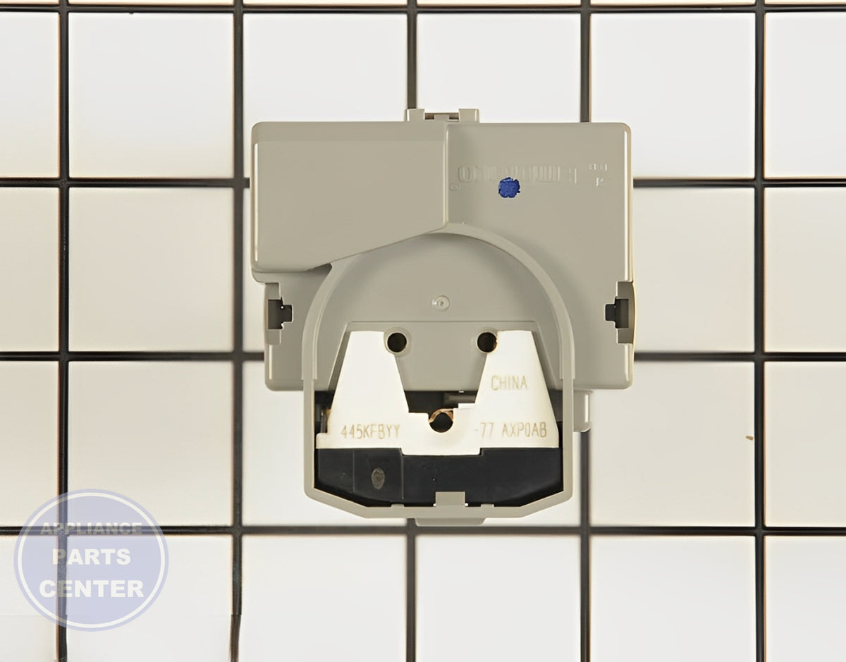 WHIRLPOOL START DEVICE WPW10189190 - Side view with sealed system specifications