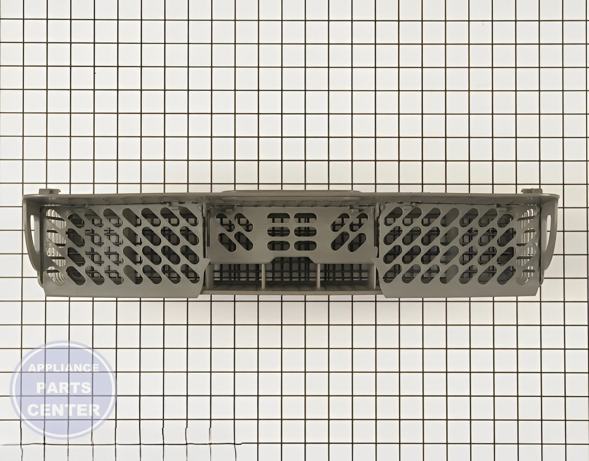 WHIRLPOOL DISHWASHER BASKET WARE WPW10190415 - Side view with precise measurements for perfect fit