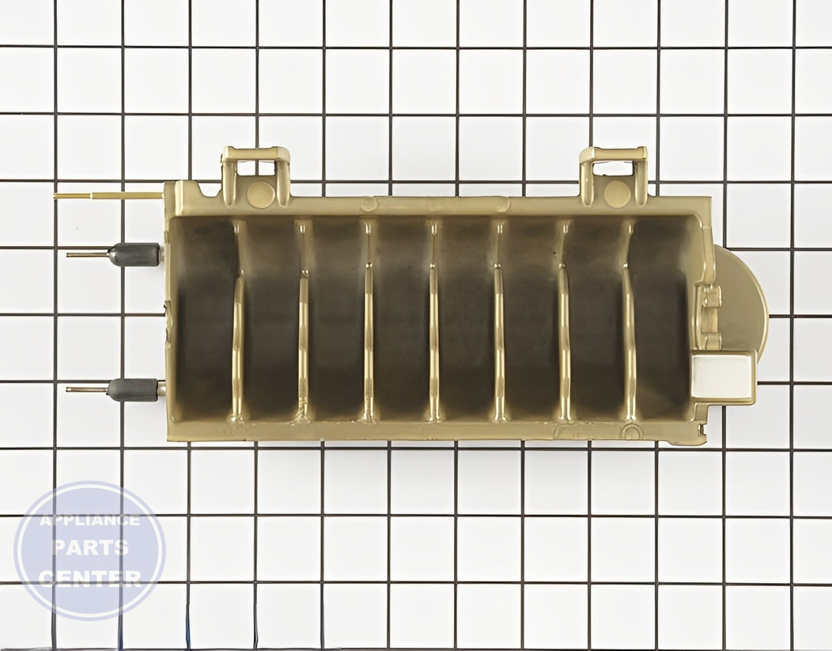 Amana Ice Maker Mold and Heater WPW10190929 - Main view showing ice production capacity for Amana, Maytag, Whirlpool models