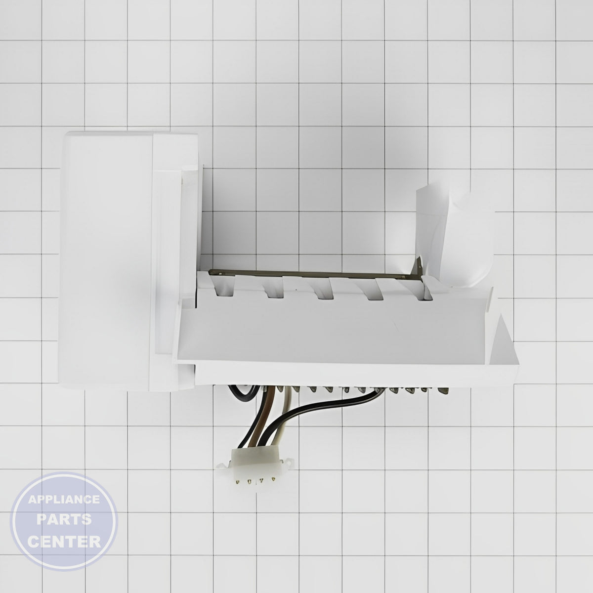 Ice Maker WPW10190961 - Side view with precise measurements