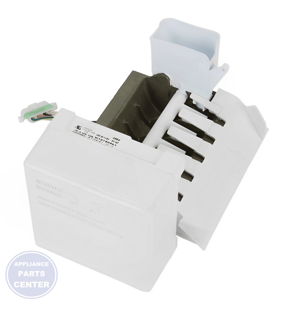 Whirlpool Ice Maker WPW10190961 - Installation in model XYZ showing key mounting points