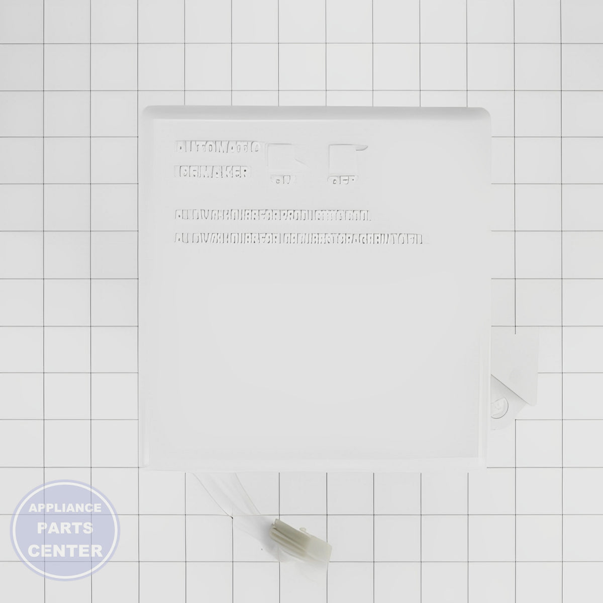 Whirlpool Ice Maker WPW10190961 - Installation in model XYZ showing key mounting points
