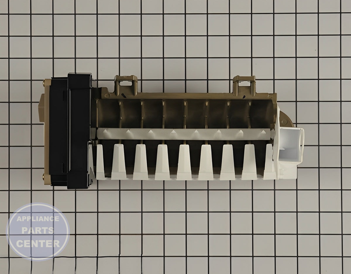 WHIRLPOOL REFRIGERATOR ICEMAKER WPW10190981 - Installation in W10122533 models showing key mounting points