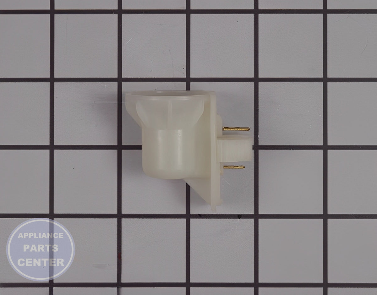 WHIRLPOOL REFRIGERATOR SOCKET WPW10191429 - Installation in refrigerator model showing mounting points