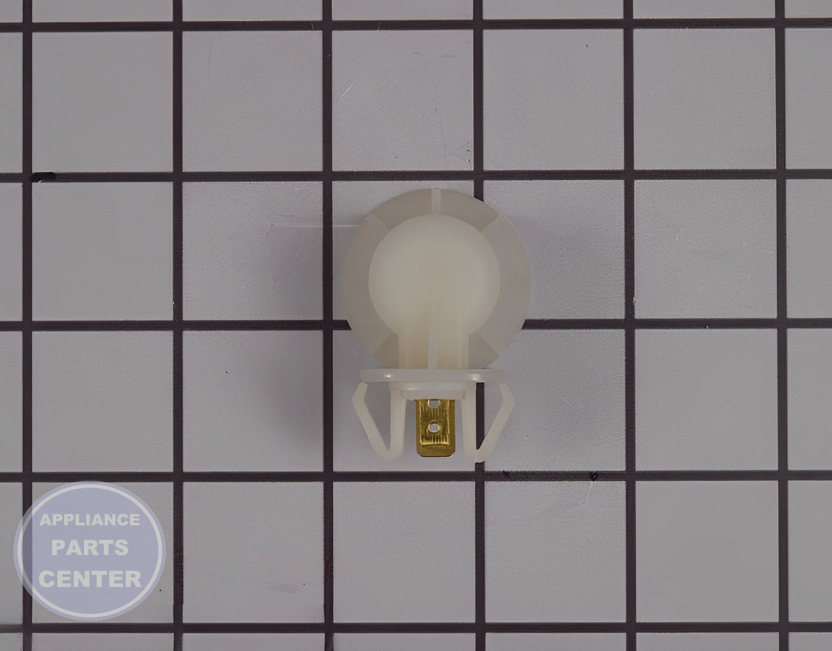 WHIRLPOOL REFRIGERATOR SOCKET WPW10191429 - Installation in refrigerator model showing mounting points