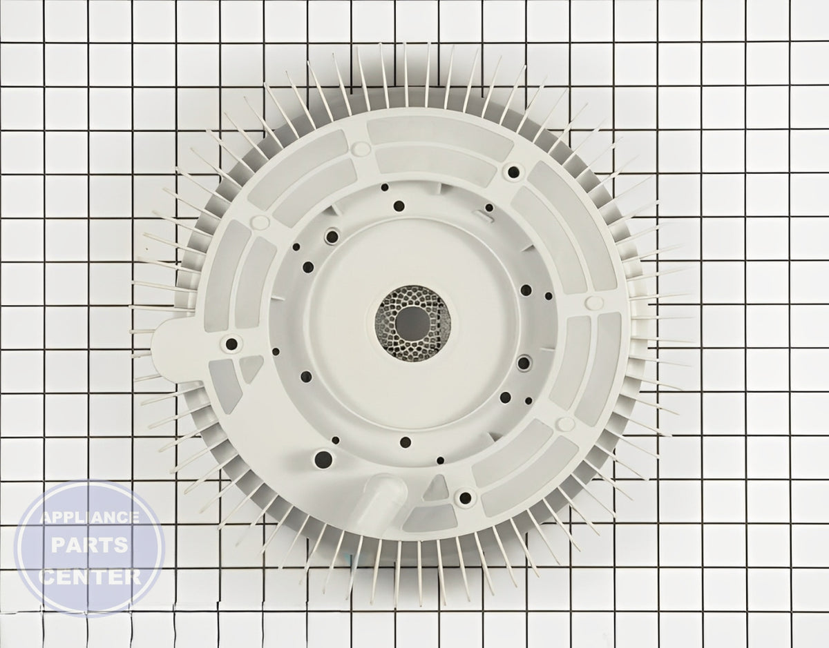Amana Pump Filter WPW10192799 - Main view showing debris-trapping feature for Amana Maytag Admiral Jenn Air Magic Chef Samsung Crosley Dishwasher