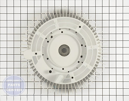 Amana Pump Filter WPW10192799 - Main view showing debris-trapping feature for Amana Maytag Admiral Jenn Air Magic Chef Samsung Crosley Dishwasher