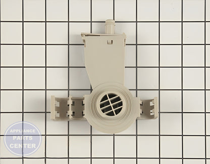 WHIRLPOOL WATER INLET VALVE WPW10195536 - Main view showing water flow control for WPL Dishwashers
