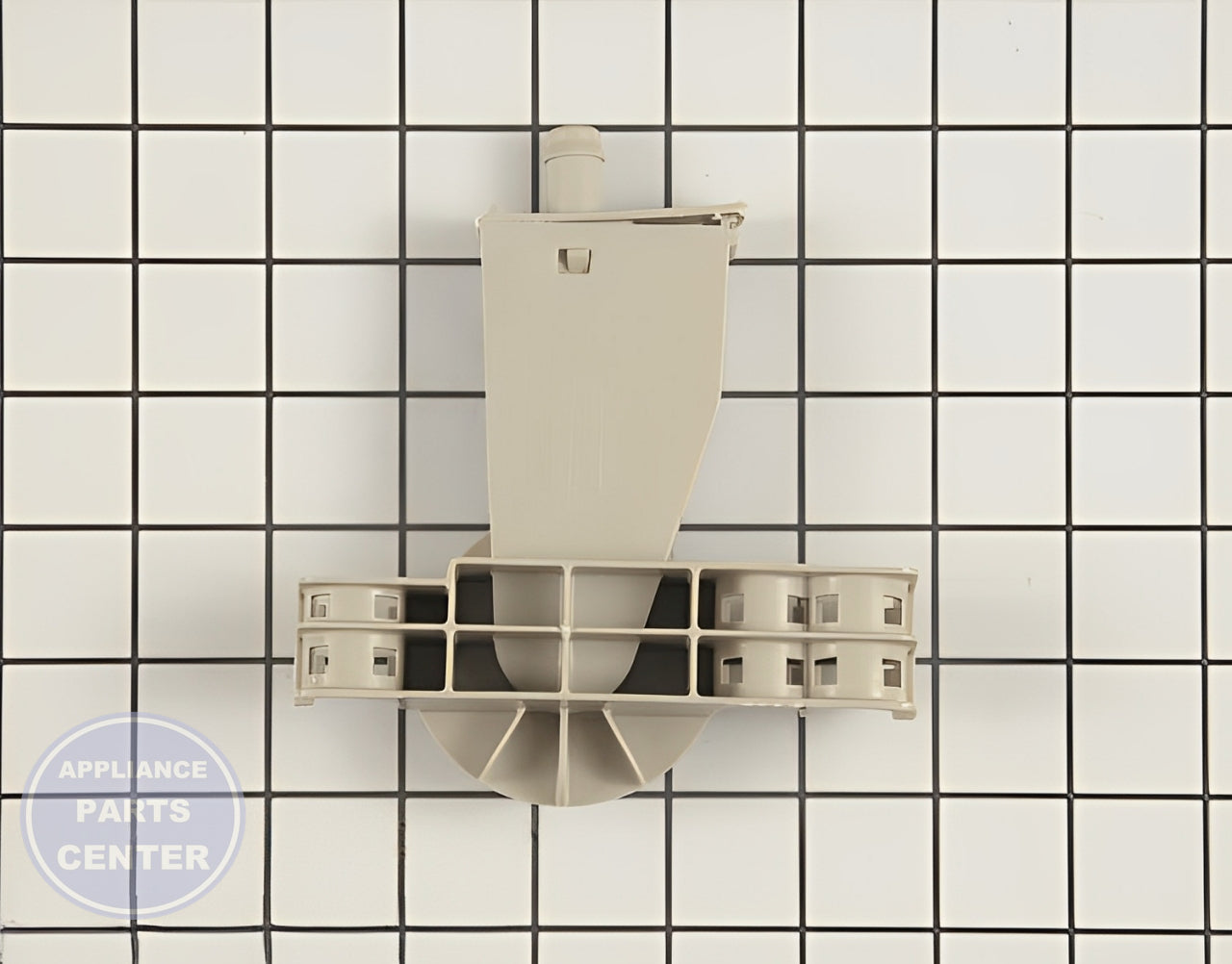 WHIRLPOOL WATER INLET VALVE WPW10195536 - Detailed view of valve & float assembly