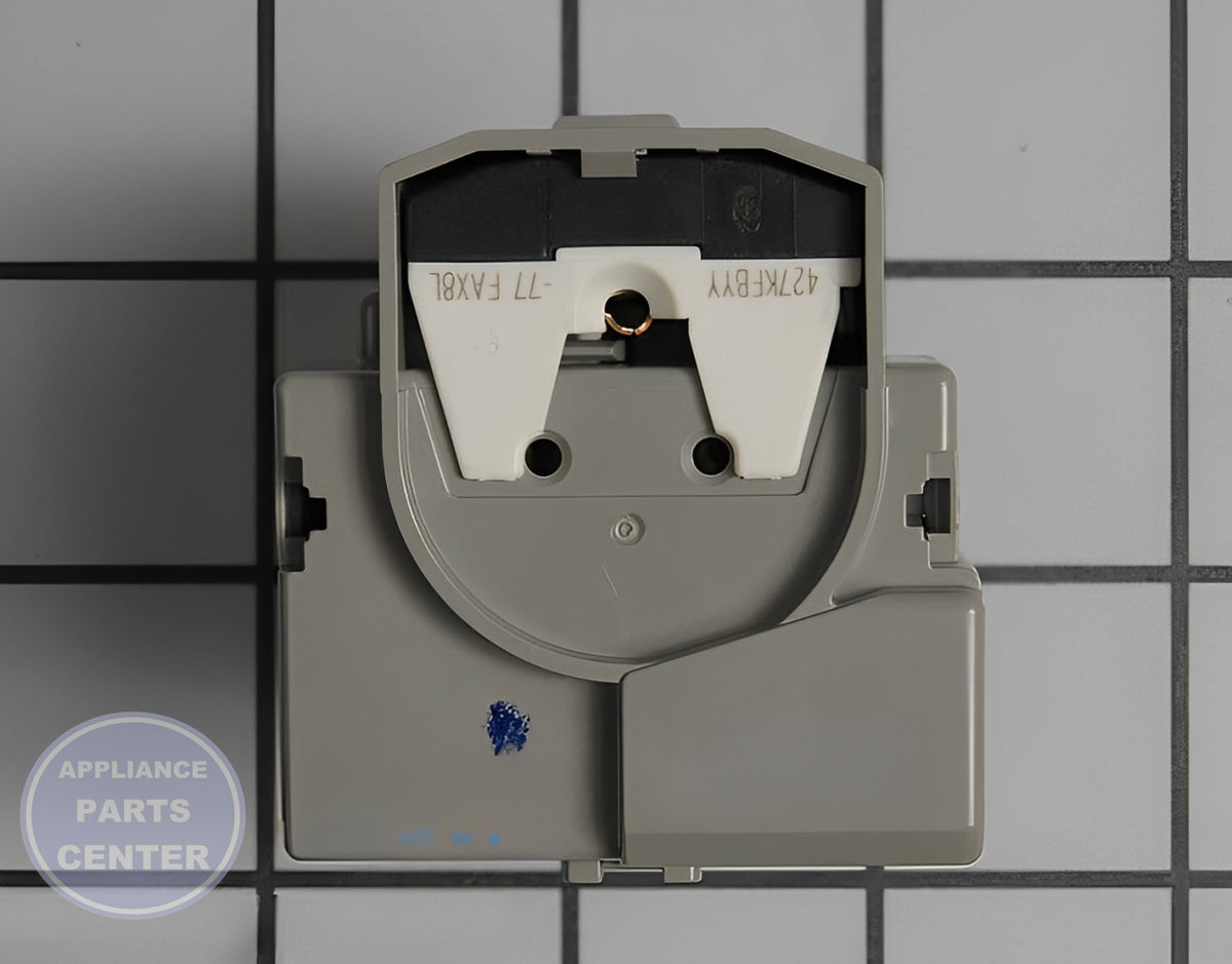 Start Device WPW10197426 - Side view with precise measurements for perfect fit