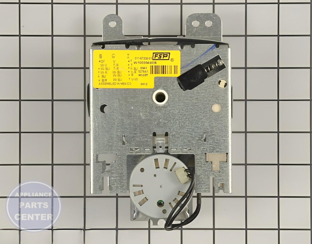 TIMER WPW10199587 - Detailed view of circuit board and timer functionality